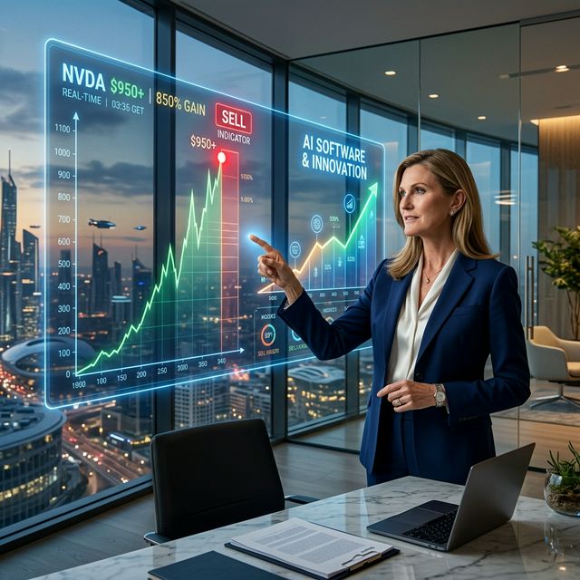 캐시 우드의 엔비디아 매도와 새로운 투자 방향