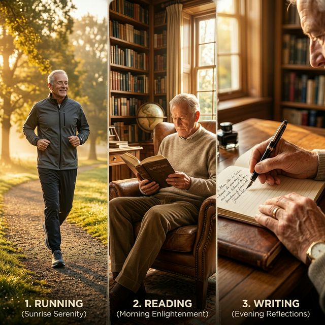 정선용 작가의 은퇴 후 루틴